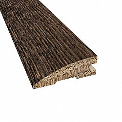 Prefinished Distressed Exeter Oak Hardwood 3/4 in thick x 2.25 in wide x 78 Length Reducer
